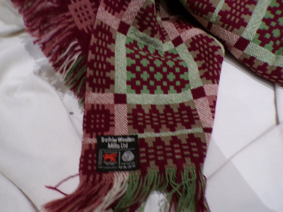 Welsh woollen blanket - Mid C