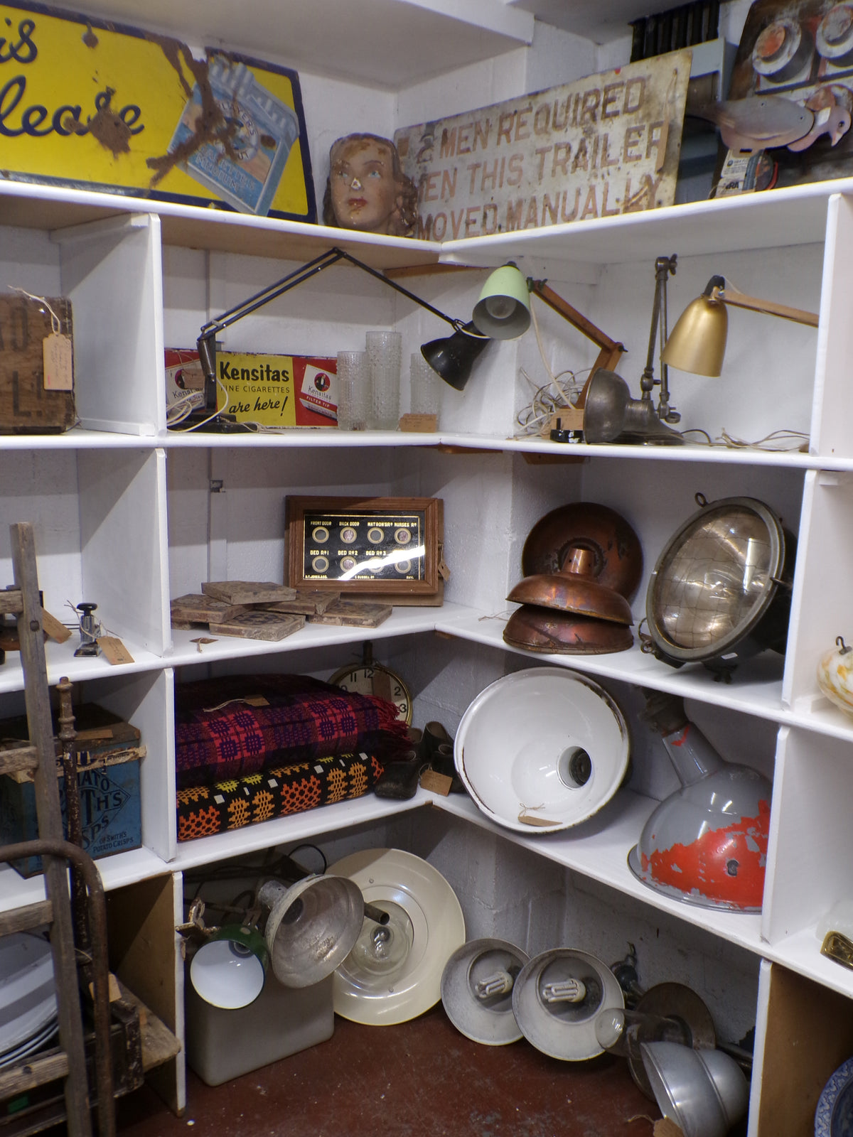 Some of our smaller items in the Denbigh unit