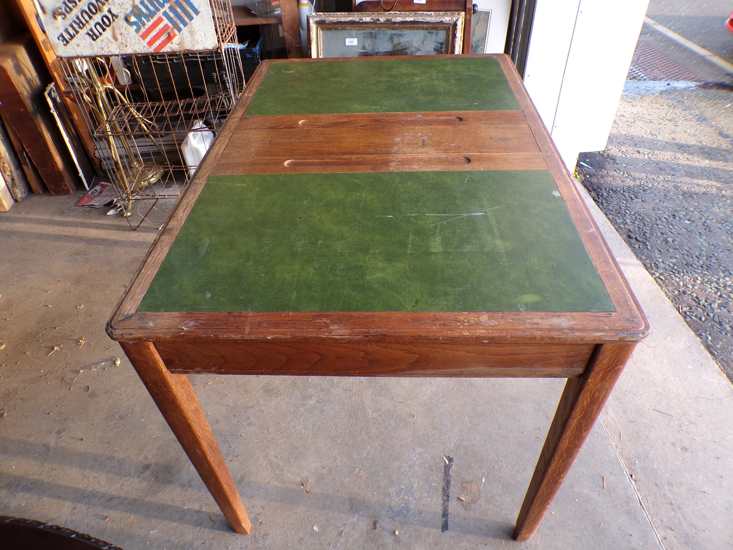 MOD map reading table - circa 1940s/mid century