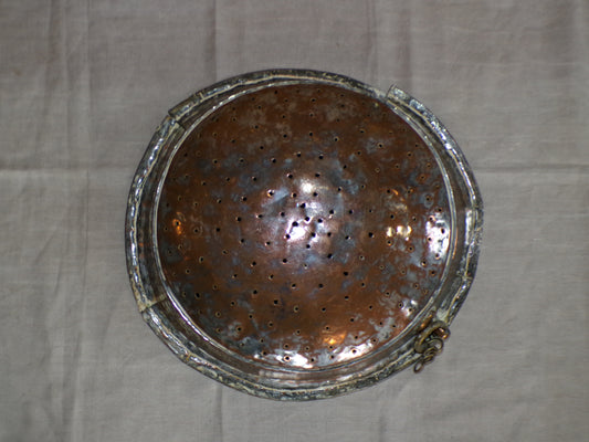 Victorian - possibly Georgian copper/metal sieve.  French.