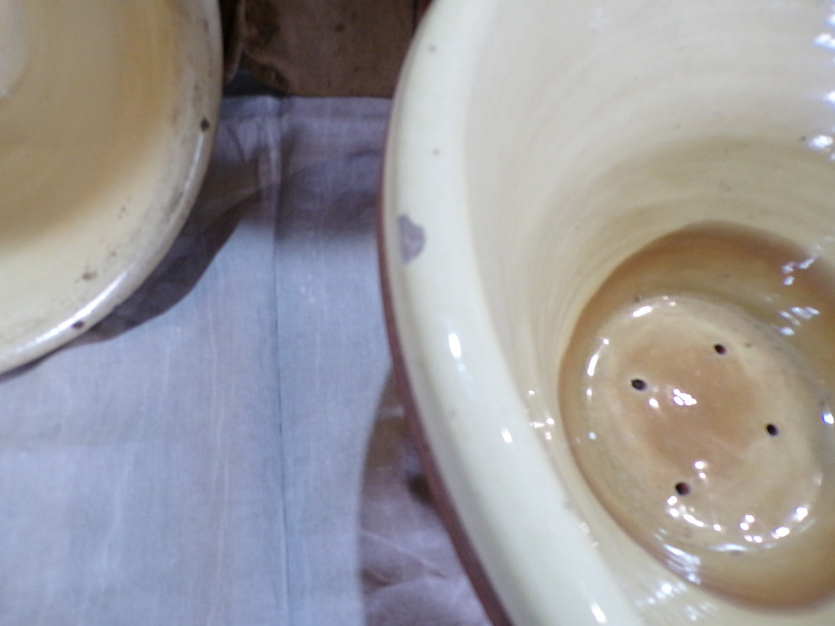 Antique Victorian dairy bowls - sold separately