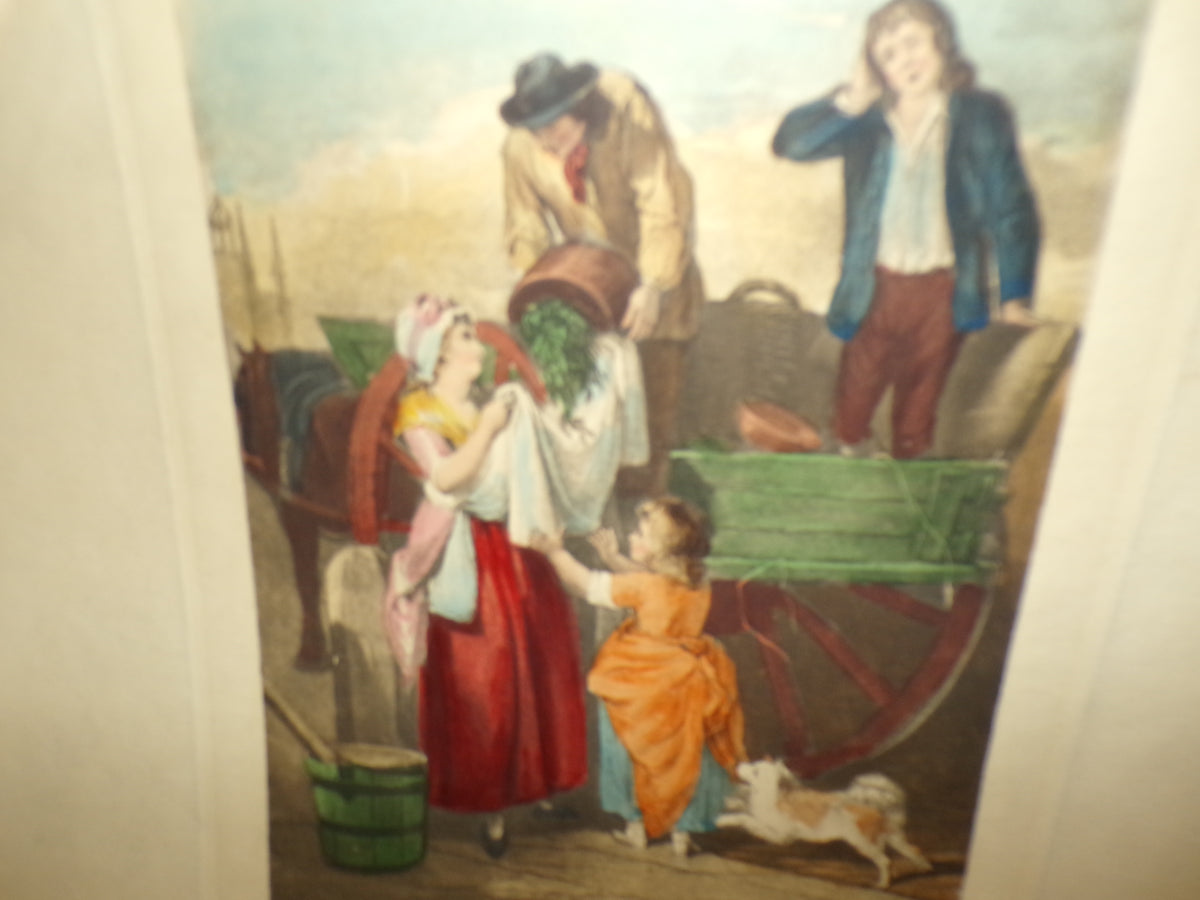 The Cries of London - hand tinted engravings