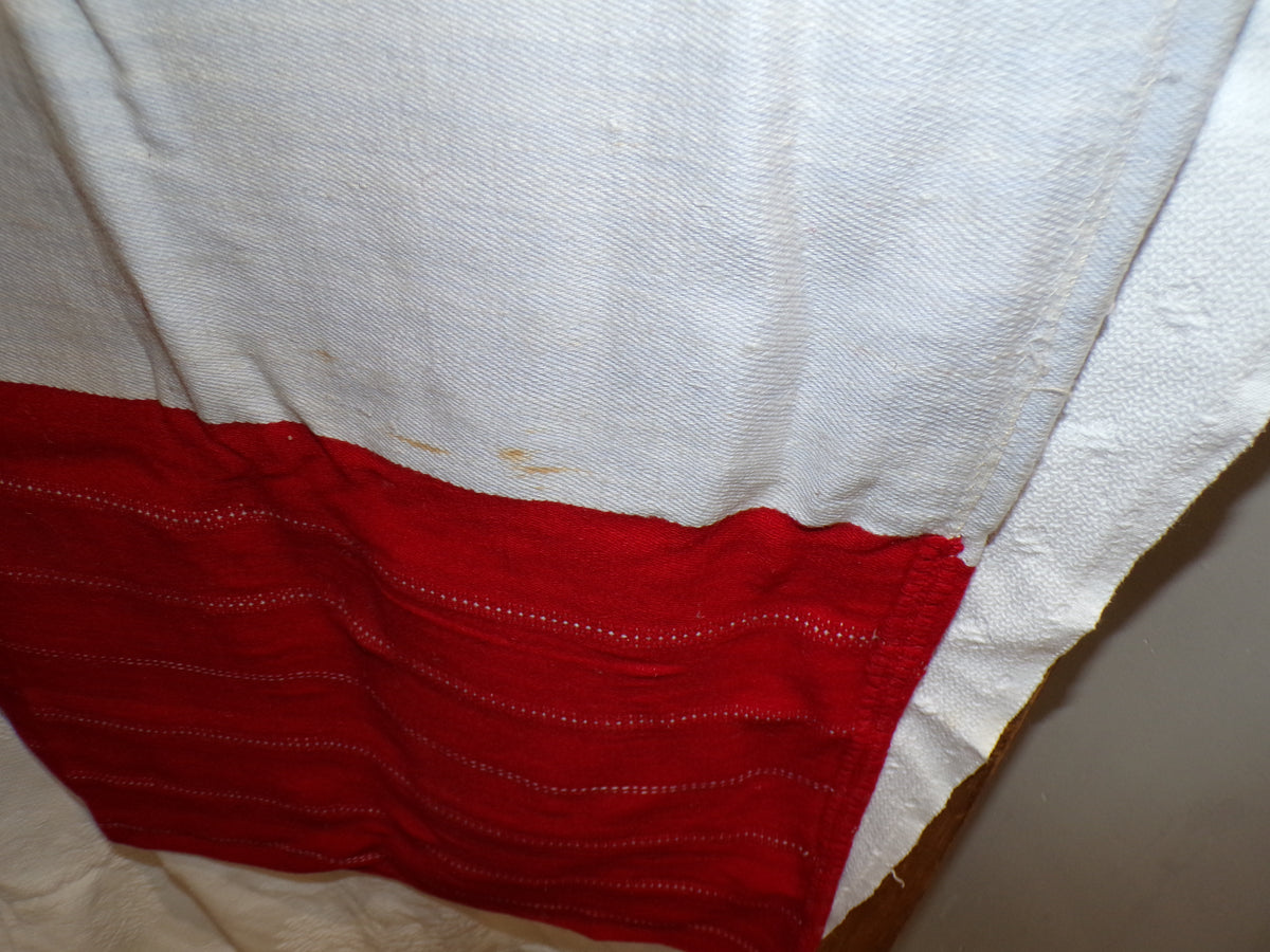 French coarse linen vintage grain sacks