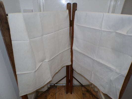 Monogrammed fine linen towel