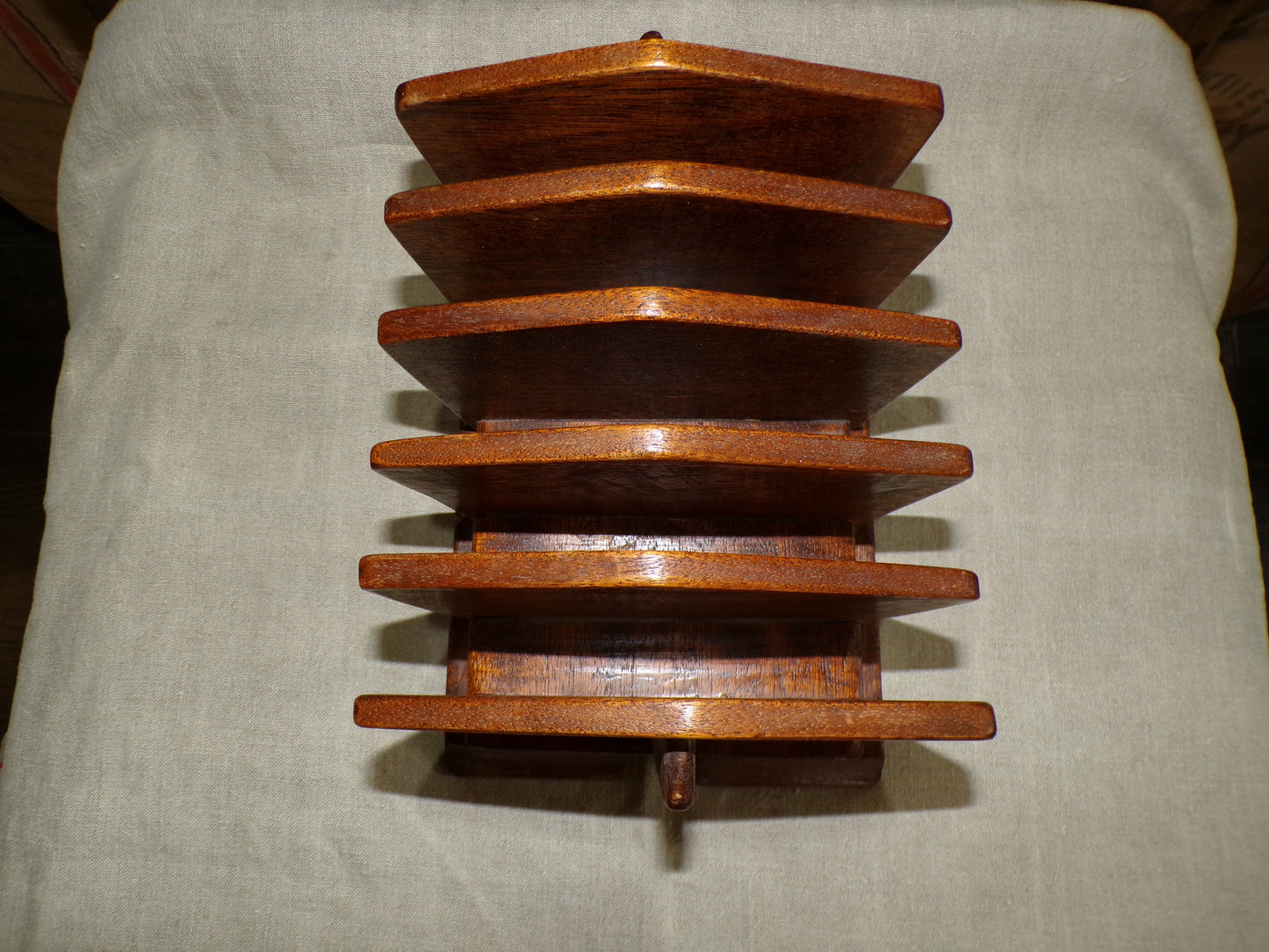 Art Deco letter rack