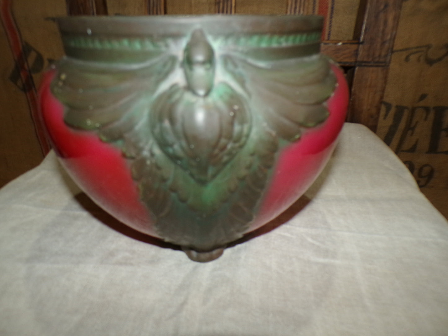 Art Nouveau bowl by The Foley Company - Faience ware