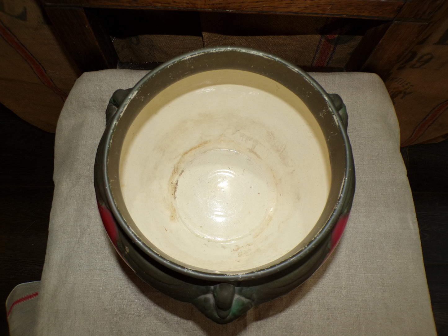 Art Nouveau bowl by The Foley Company - Faience ware