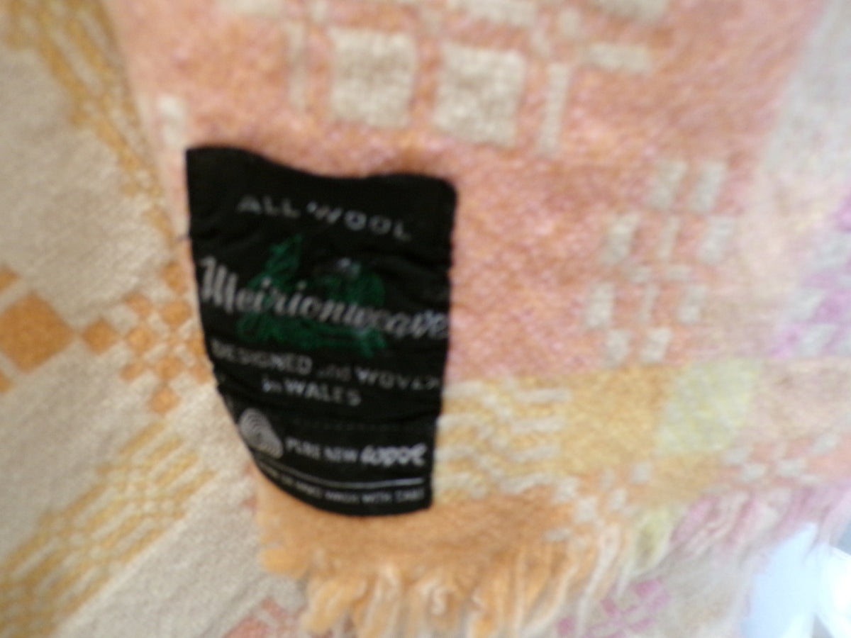 Welsh woollen mid C blanket