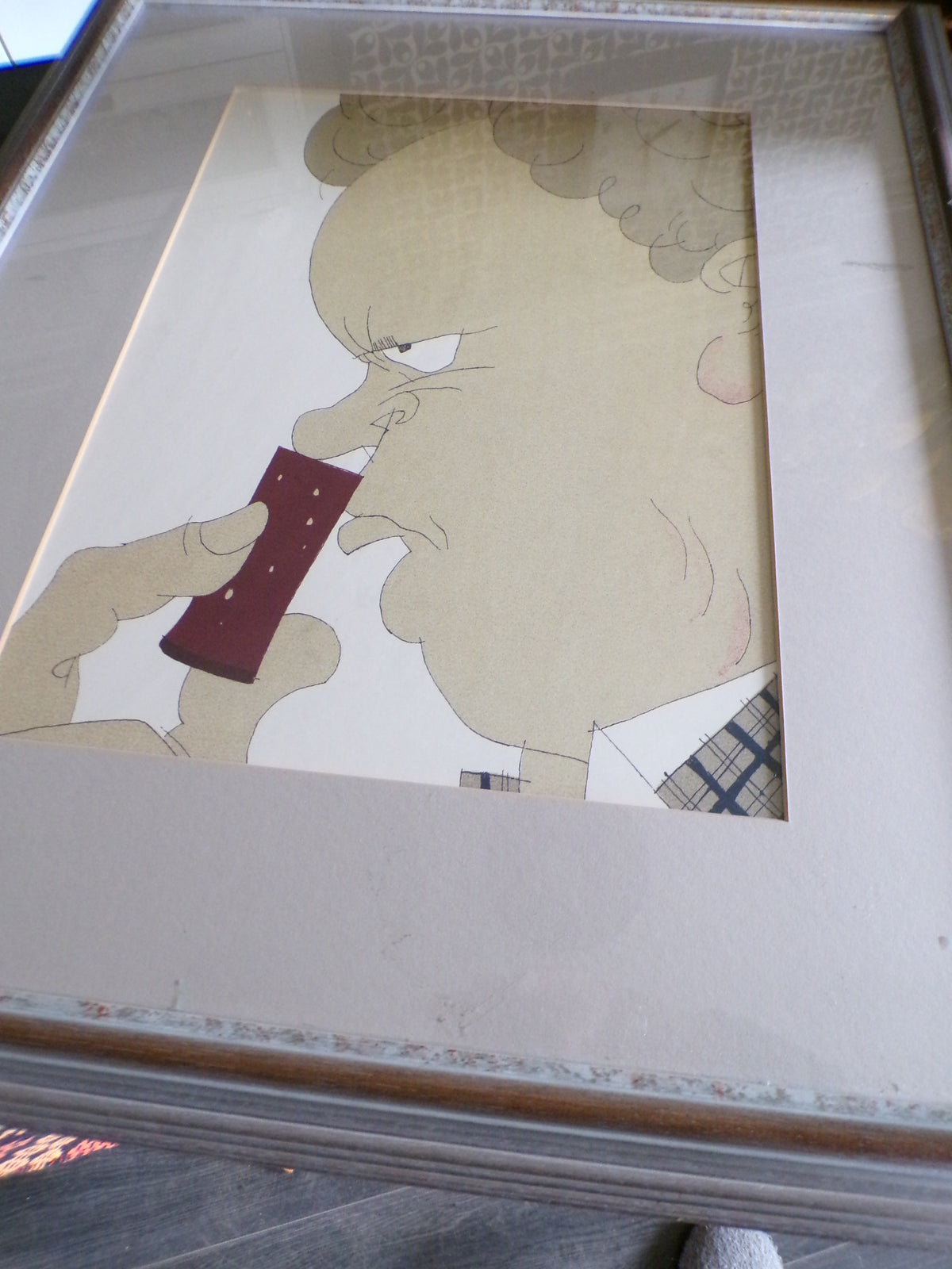 Four framed Charles Martin for Soicher Marin prints - vintage