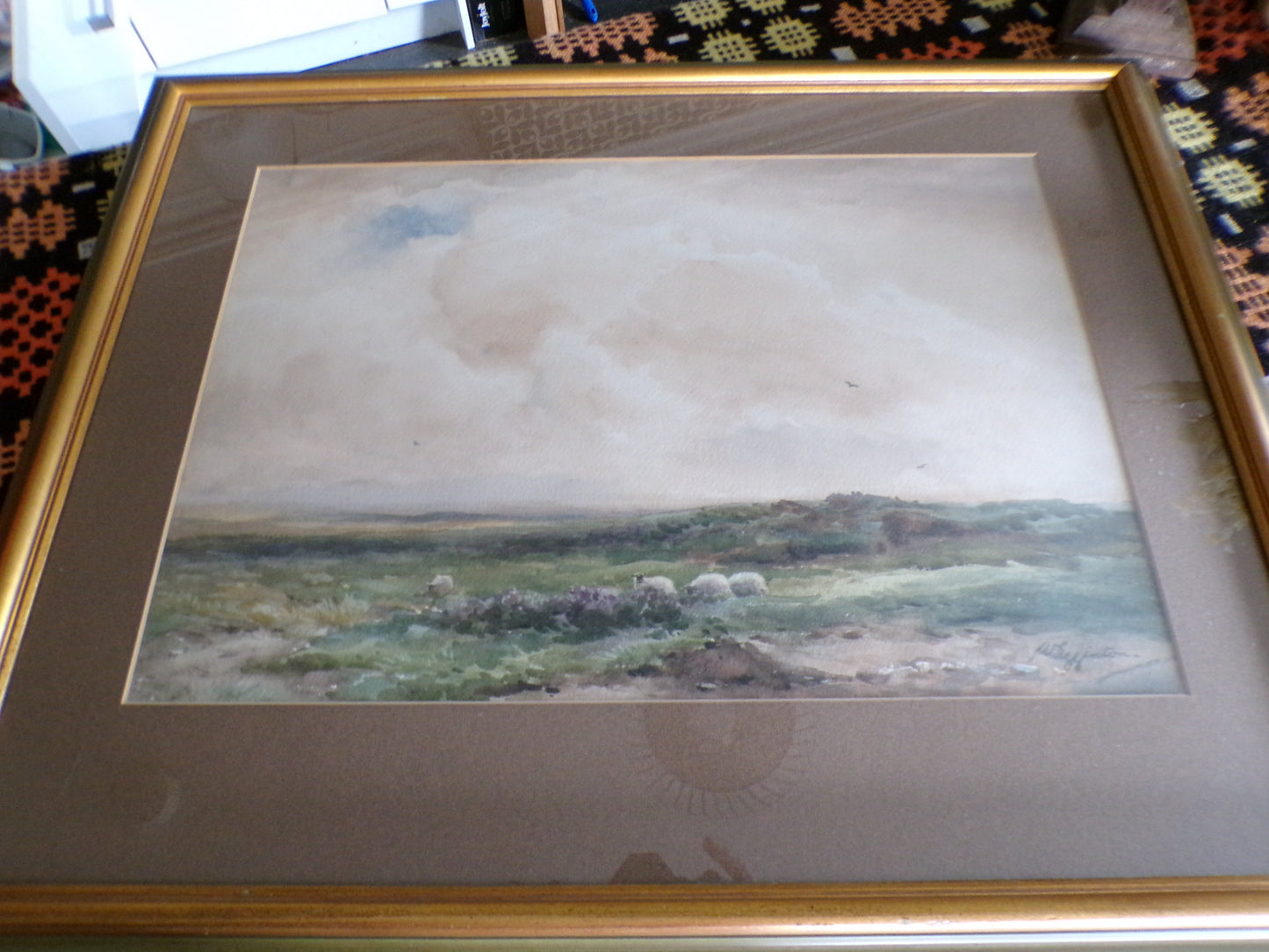 A framed, signed W Egginton (1875-1951) R.I, R.C.A watercolour