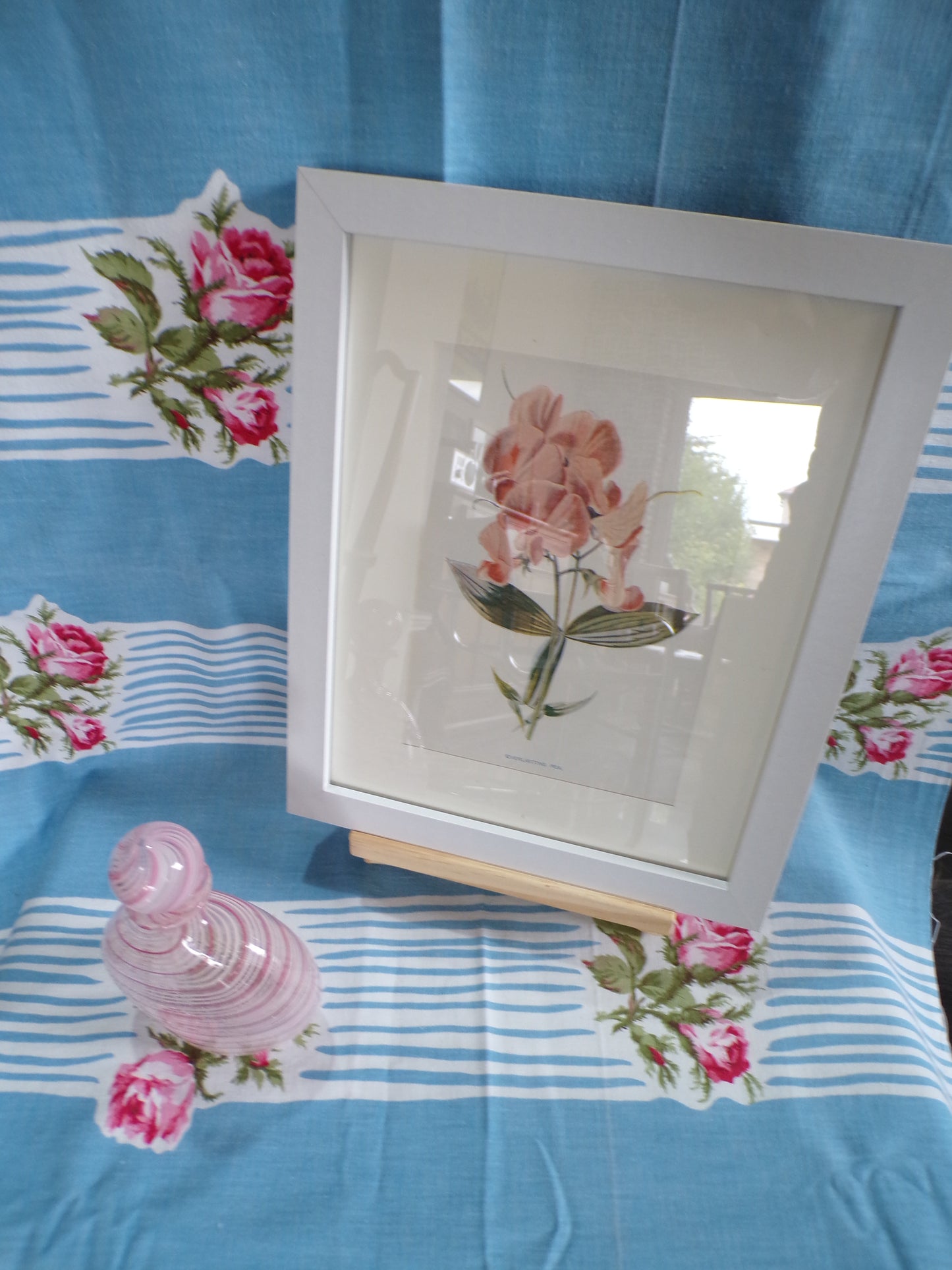 Pretty Edwardian English country flower plates