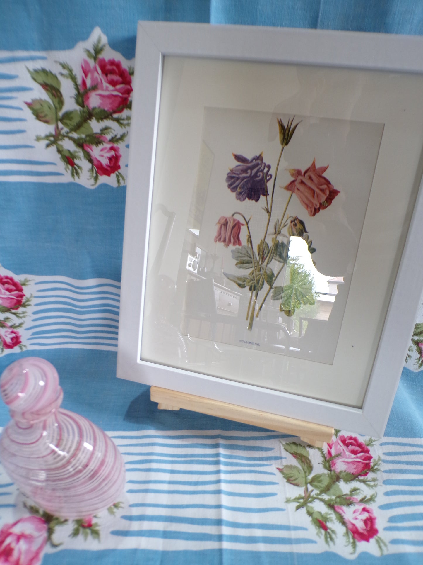 Pretty Edwardian English country flower plates