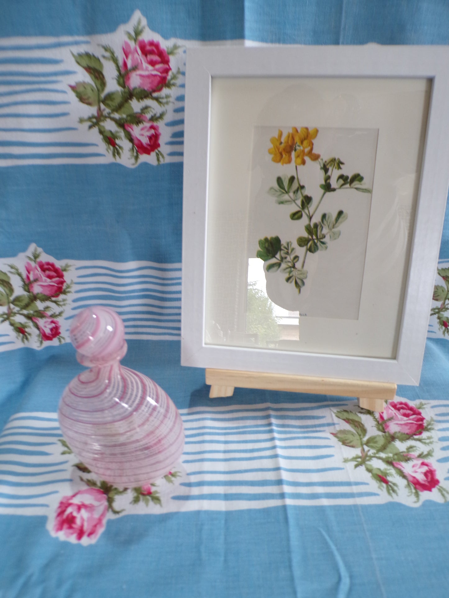 Pretty Edwardian English country flower plates