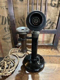 Early twentieth century GPO candlestick telephone