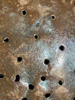 Victorian - possibly Georgian copper/metal sieve.  French.