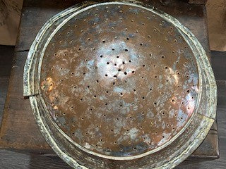 Victorian - possibly Georgian copper/metal sieve.  French.