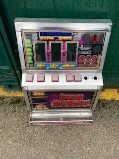 Vintage frontage of an arcade machine